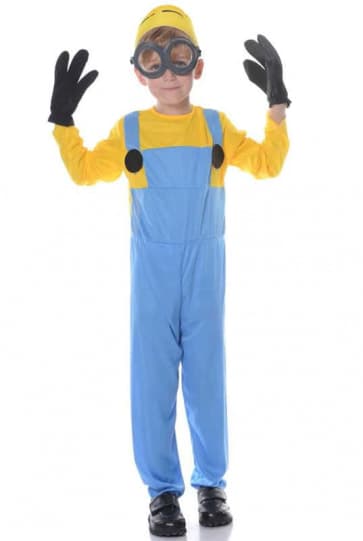 Minions Cosplay Costume For Boys Halloween Costume