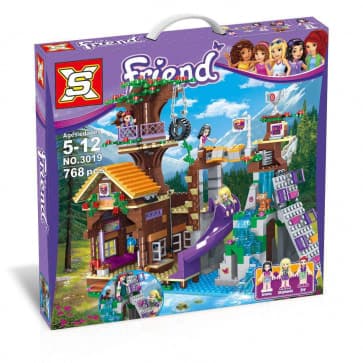 Friends Adventure Camp Tree House Building Kit