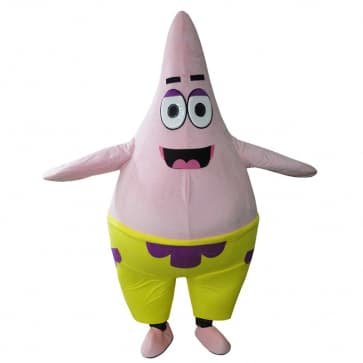 Giant Patrick Star Starfish Spongebob Mascot Costume