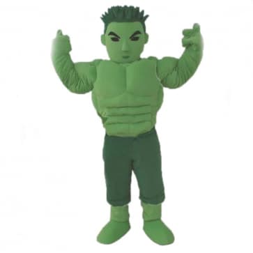 Giant Hulk Mascot Costume
