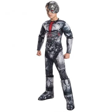 Justice League Deluxe Boy's Cyborg Costume