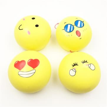 Pack of 3 Emoji Squishies Squishy