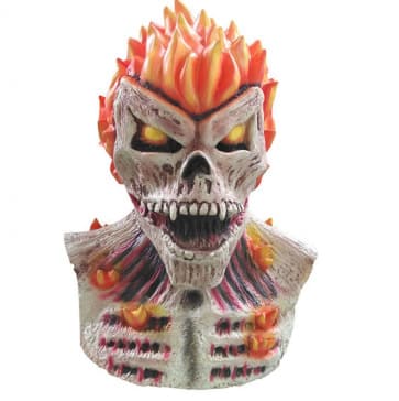 Blazing Skull Cosplay Mask