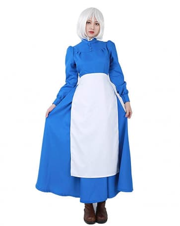 Sophie Hatter Cosplay Costume Dress