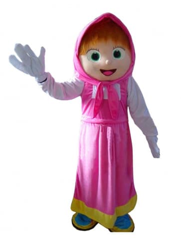 Giant Masha Girl Mascot Costume