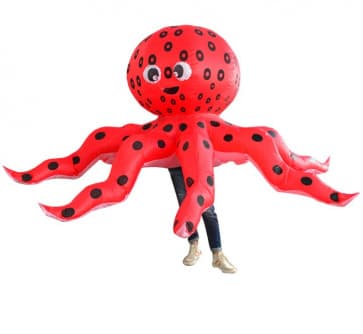 Giant Inflatable Ocotpus Costume