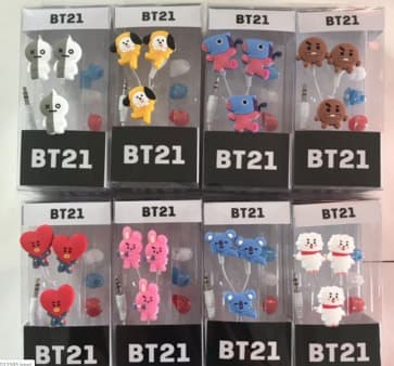 BT21 Earphone Headset Earpods