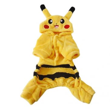 Pokemon Pikachu Costome For Dogs