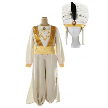 Aladdin 2019 Prince Cosplay Costume