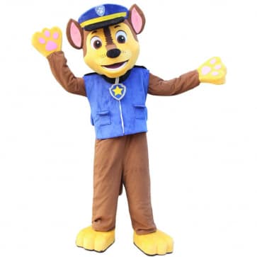 Giant Paw Patrol Mascot Costume Chase