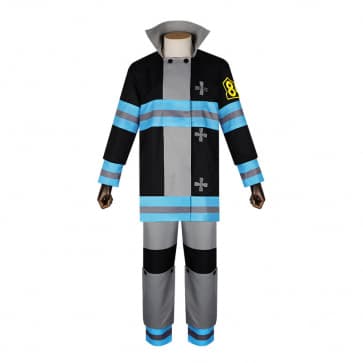 Fire Force Shinra Kusakabe Cosplay Costume