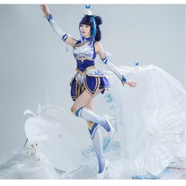 League of Legends Porcelain Lux Cosplay Costume