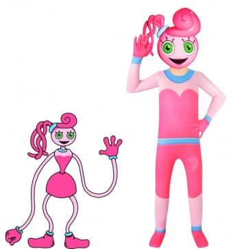 Mommy Long Legs Poppy Playtime Lycra Cosplay Costume