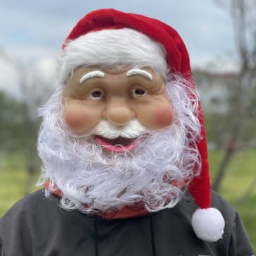 Santa Cosplay Mask