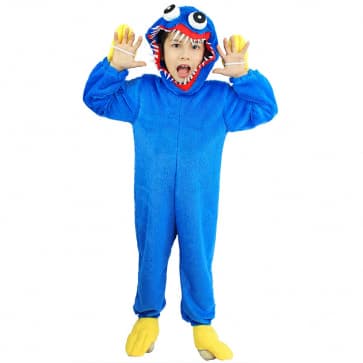 Poppy Playtime Huggy Wuggy Kids Onesie Jumpsuit Costume