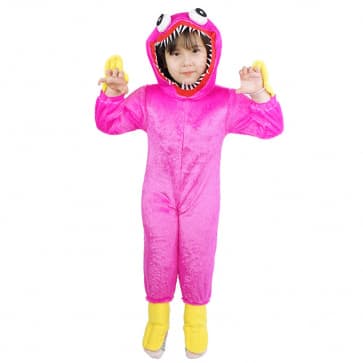 Poppy Playtime Kissy Missy Kids Onesie Jumpsuit Costume