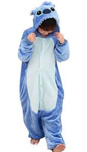 Kids Stitch Onesie Jumpsuit Costume