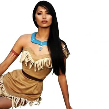 Disney Pocahontas Princess Cosplay Outfit For Children and Adults ...