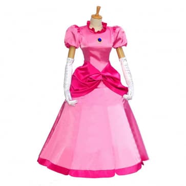 Princess Peach Cosplay Dress Costume Mascot World