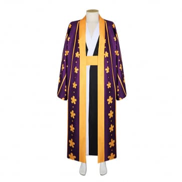 One Piece Trafalgar D. Water Law Wanokuni Style Cosplay Costume