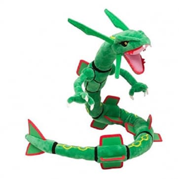 Rayquaza Pokemon Emerald Flying Dragon Plush Toy 31 Inches