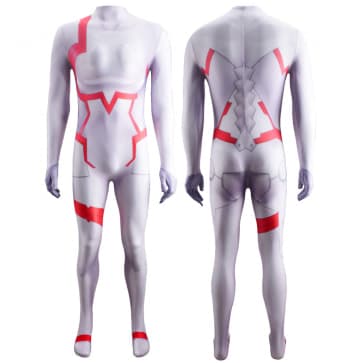 Zero Two White Suit Cosplay Costume