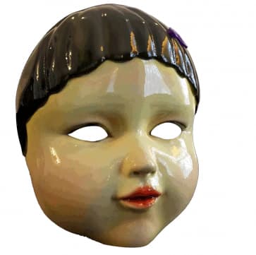 Squid Game Robot Girl Red Light Green Light Mask