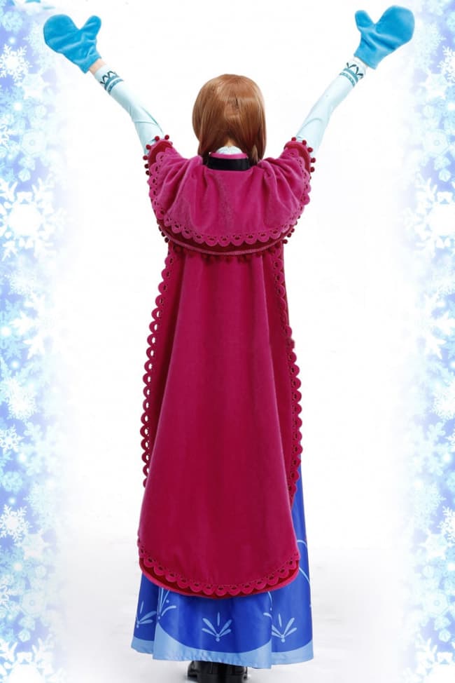 Disney Anna Frozen Complete Cosplay Costume For Adults Halloween Costume Costume Mascot World Disney Anna Frozen Complete Cosplay Costume For Adults Halloween Costume Costume Mascot World