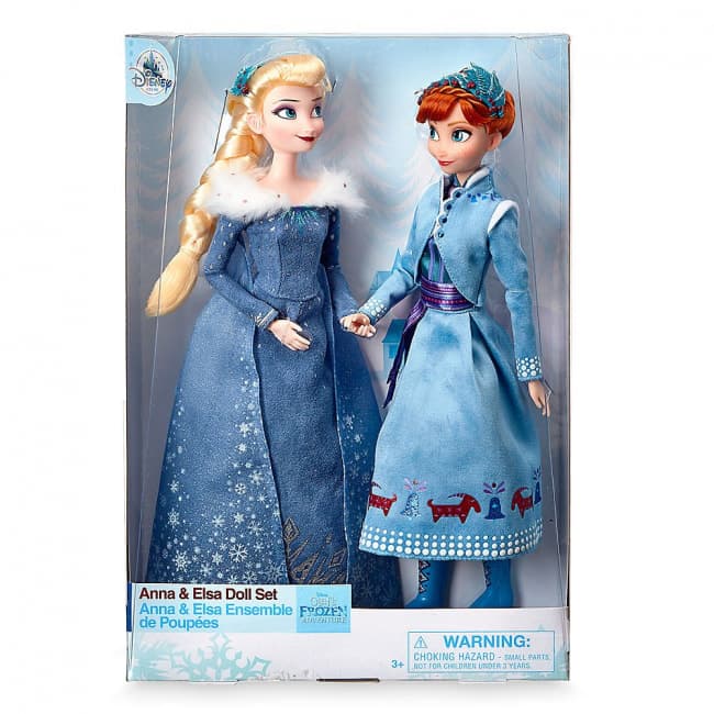 Disney Anna And Elsa Classic Doll Set Olaf S Frozen Adventure 11 1 2 Inch Costume Mascot World
