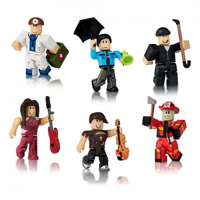 Roblox Citizens Of Roblox Six Figure Pack Costume Mascot World - roy stanford roblox
