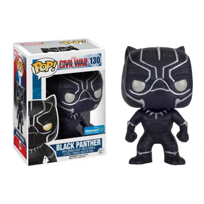Funko Pop Marvel Civil War Black Panther 130 Costume Mascot World
