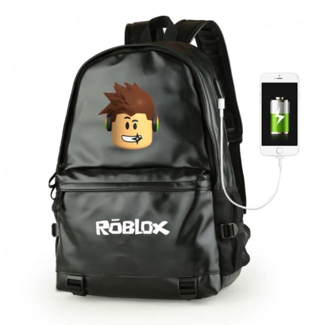 Roblox Leather High Quality Rucksack Backpack Schoolbag Costume Mascot World - roblox how to open backpack