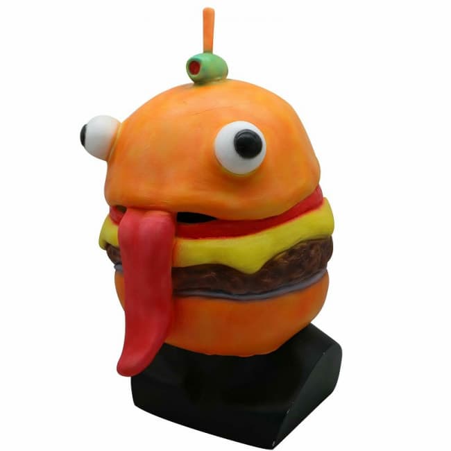 Fortnite Durrr Burger Mask Cosplay Costume Costume Mascot World