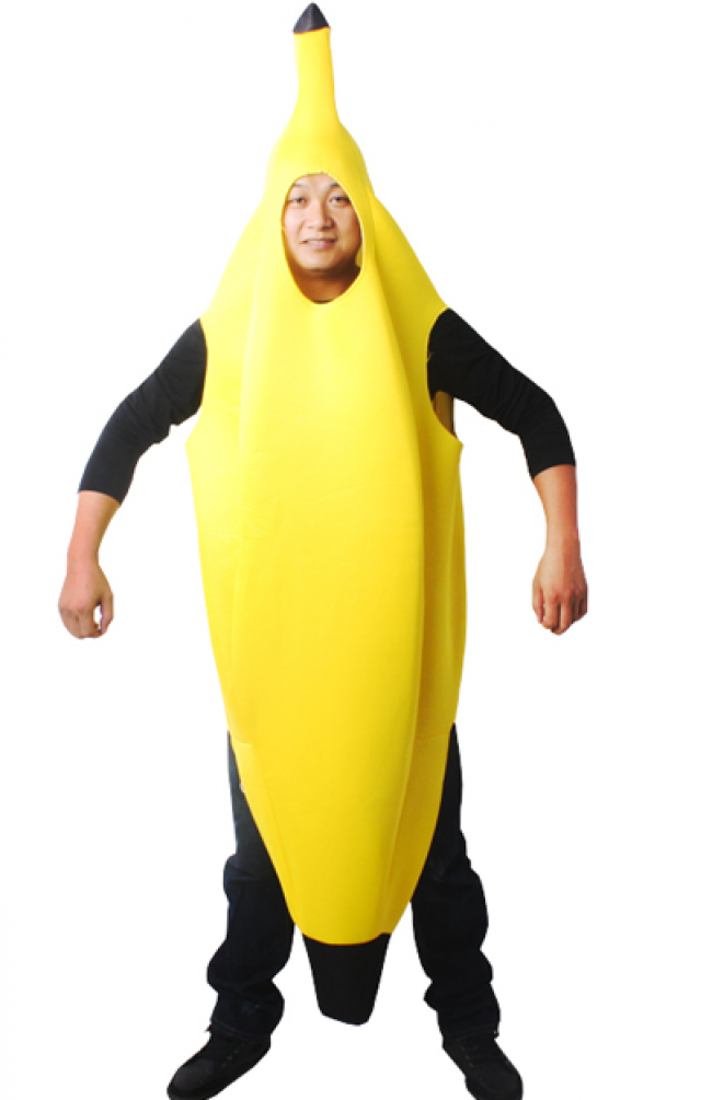 Halloween Banana Costume Adult & Kids Size | Costume Mascot World