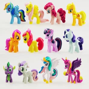 My Little Pony 12 Piece Figure Set