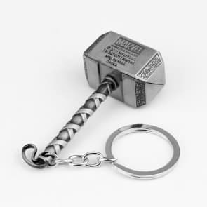 Thor Hammer Metal Keychain