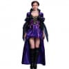 Halloween Masquerade Ball Fancy Evil Queen Purple Dress Costume
