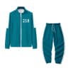 Squid Game Player Contestant Green Jumpsuit Costume