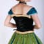 Frozen Anna Green Dress Complete Cosplay Costume For Adults Halloween Costume