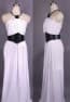 Daenerys Targaryen Khalessi White Dress With Black Belt Costume Game of Thrones