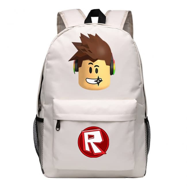 Roblox Standard Face Red Rucksack Backpack Schoolbag Costume Mascot World - red world roblox