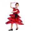 Girls La Senorita Spanish Flamenco Dress Costume
