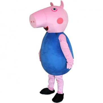 Giant George Peppa Pig Mascot Costume