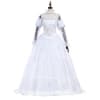 Alice Au Pays Des Merveilles Blanc Reine Costume De Cosplay