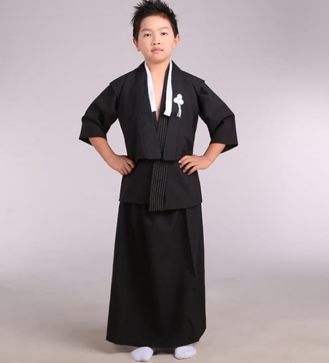 Fracción desbloquear Inflar Boys Japanese Traditional Samurai Kimono Warrior Robe | Costume Mascot World